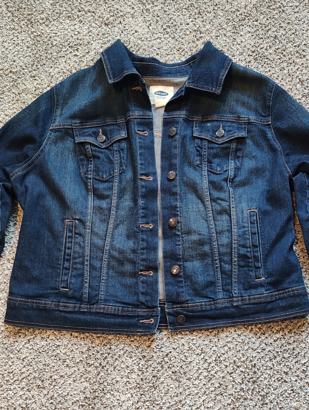 Old Navy Dark Indigo Women's Denim Jacket